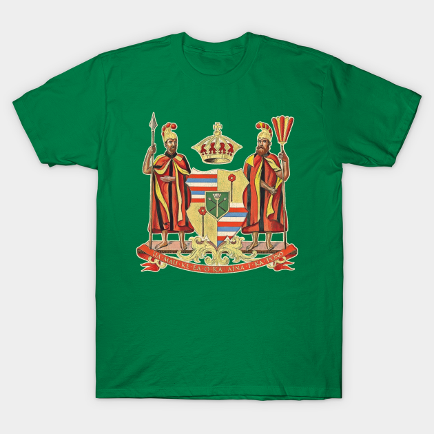 Hawaiian Kingdom Coat of Arms Hawaii TShirt TeePublic